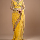Imrozia Premium | Lumiere Luxury Sarees | 02 Lustrous Gold