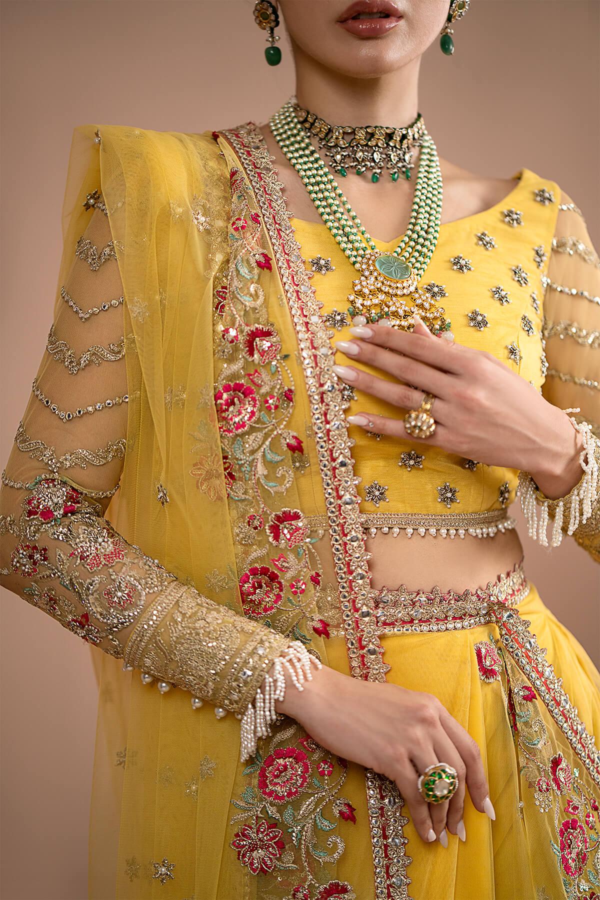 Imrozia Premium | Lumiere Luxury Sarees | 02 Lustrous Gold - Rang-e-Khaas