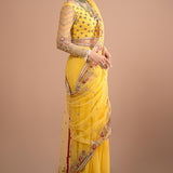 Imrozia Premium | Lumiere Luxury Sarees | 02 Lustrous Gold