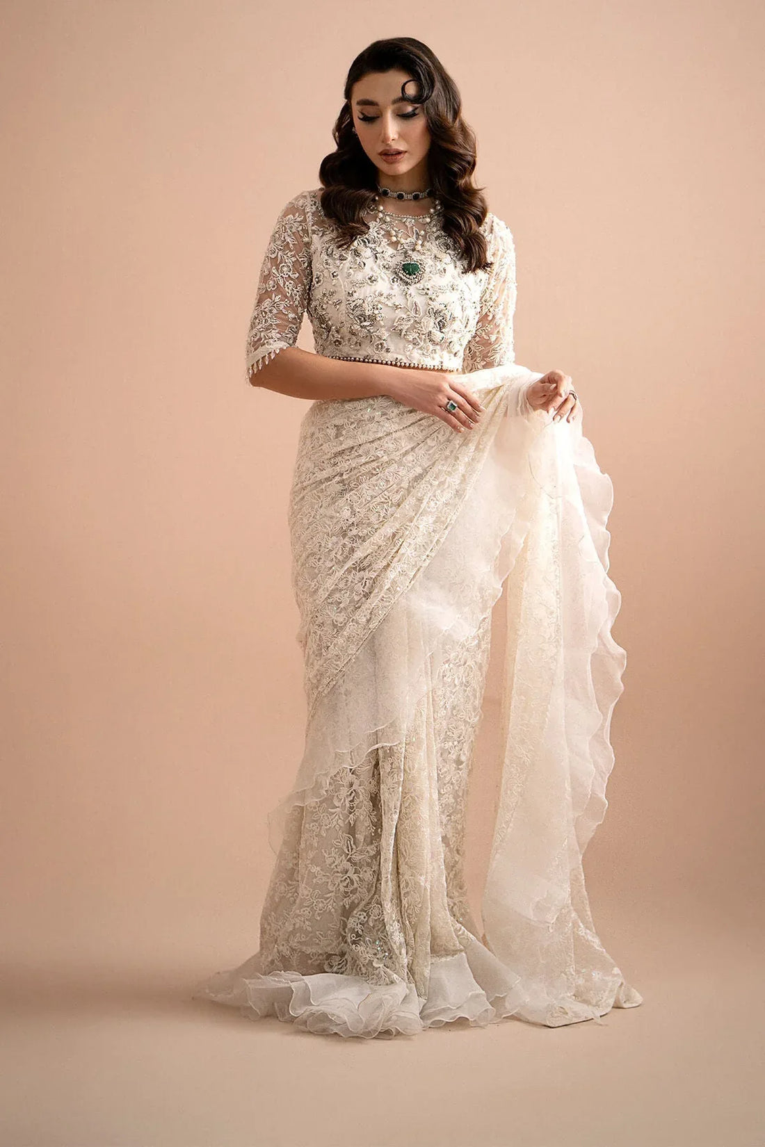 Imrozia Premium | Lumiere Luxury Sarees | 04 Dream - Rang-e-Khaas