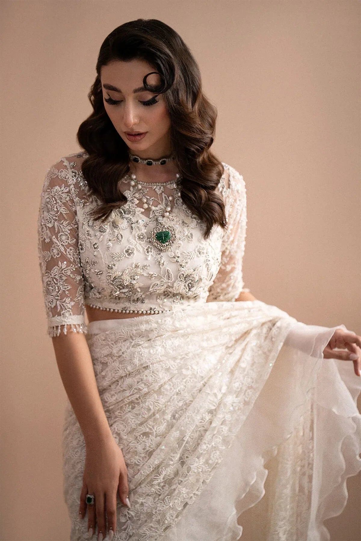 Imrozia Premium | Lumiere Luxury Sarees | 04 Dream - Rang-e-Khaas