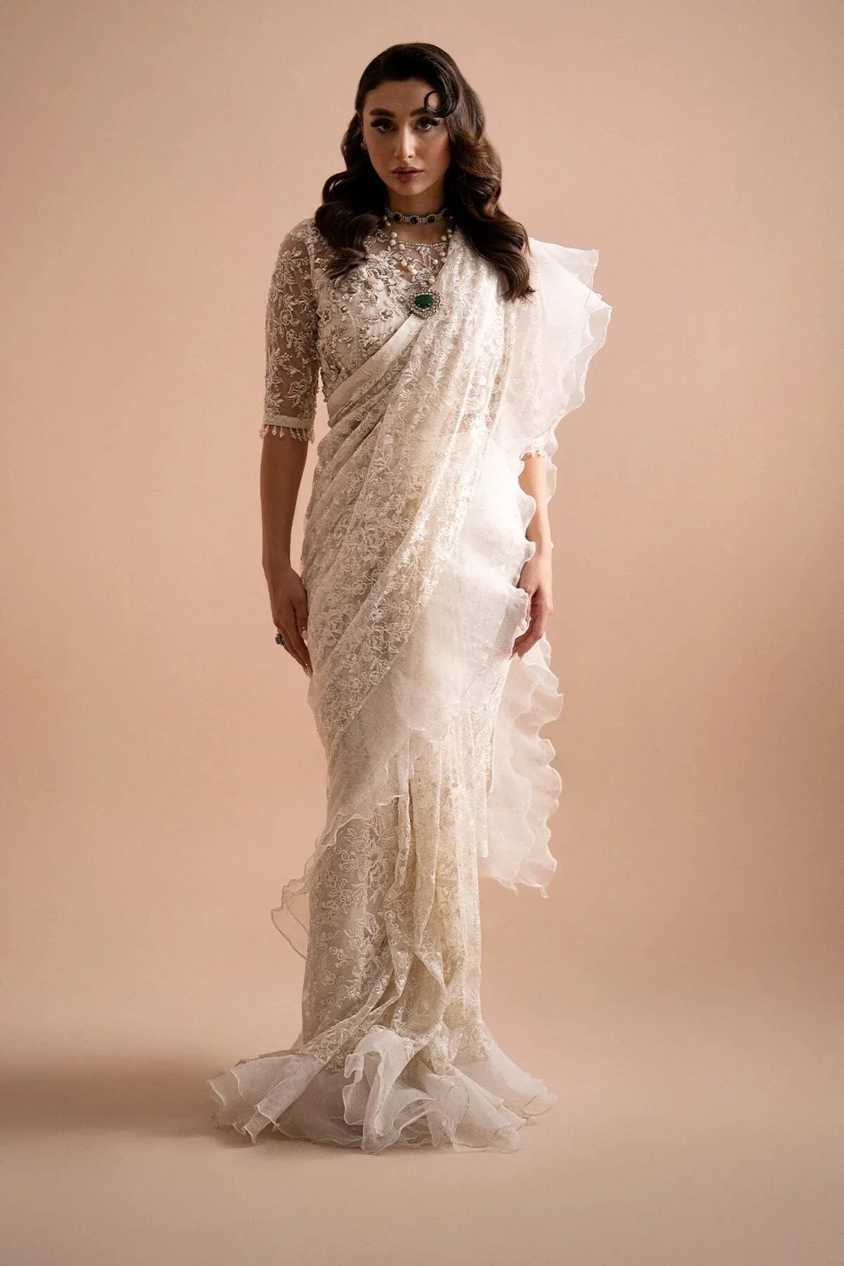 Imrozia Premium | Lumiere Luxury Sarees | 04 Dream - Rang-e-Khaas