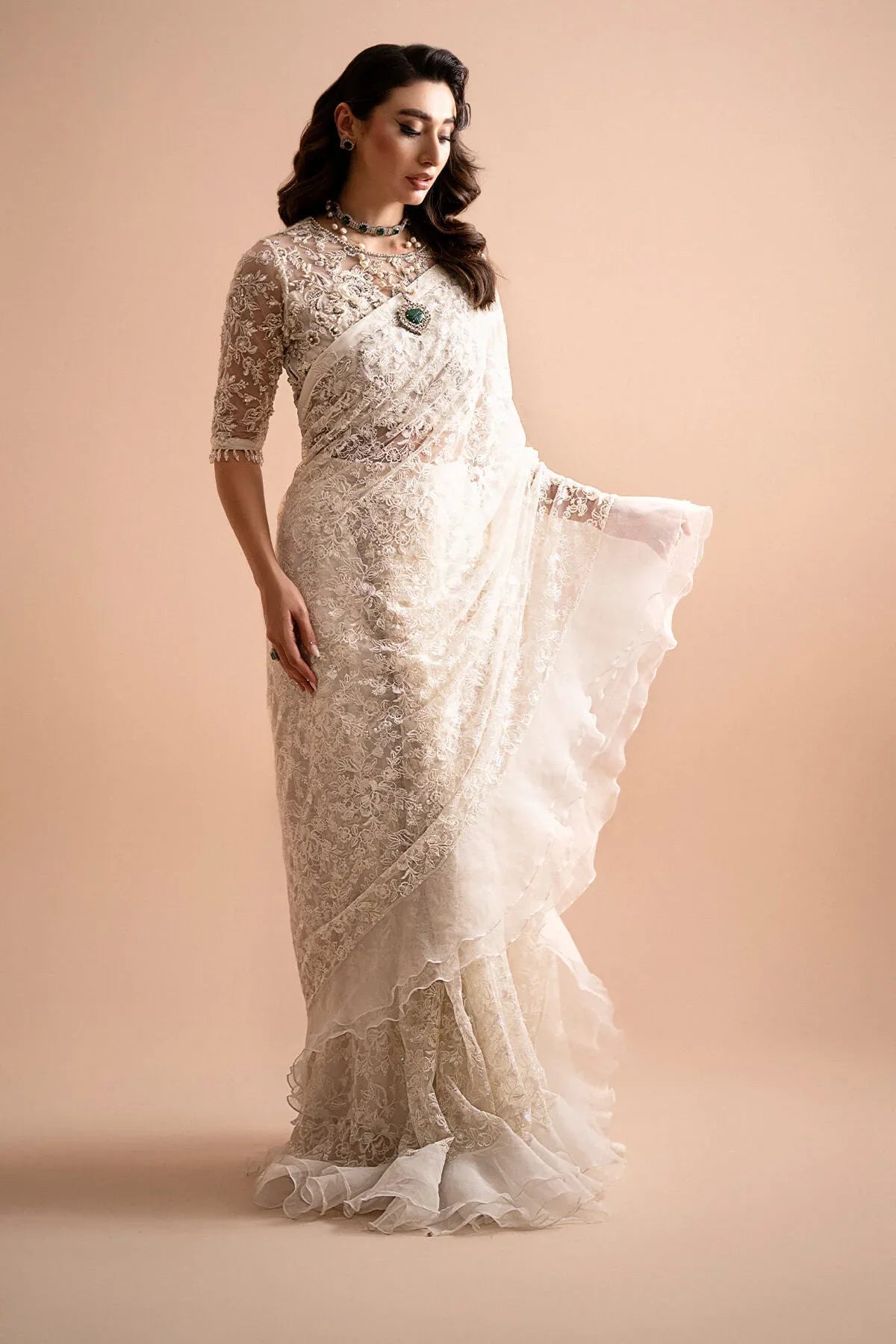 Imrozia Premium | Lumiere Luxury Sarees | 04 Dream - Rang-e-Khaas