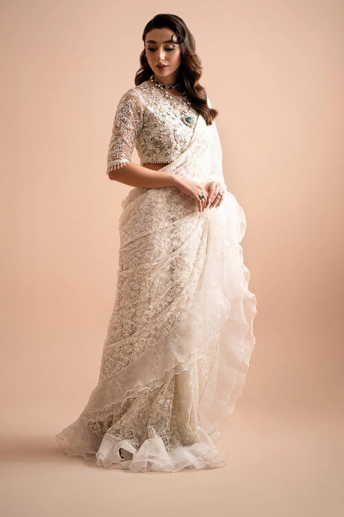Imrozia Premium | Lumiere Luxury Sarees | 04 Dream - Rang-e-Khaas