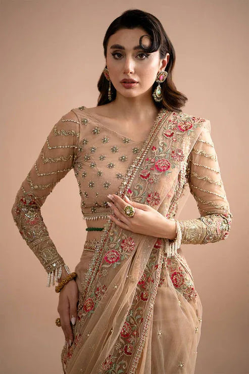 Imrozia Premium | Lumiere Luxury Sarees | 05 Celeste - Rang-e-Khaas