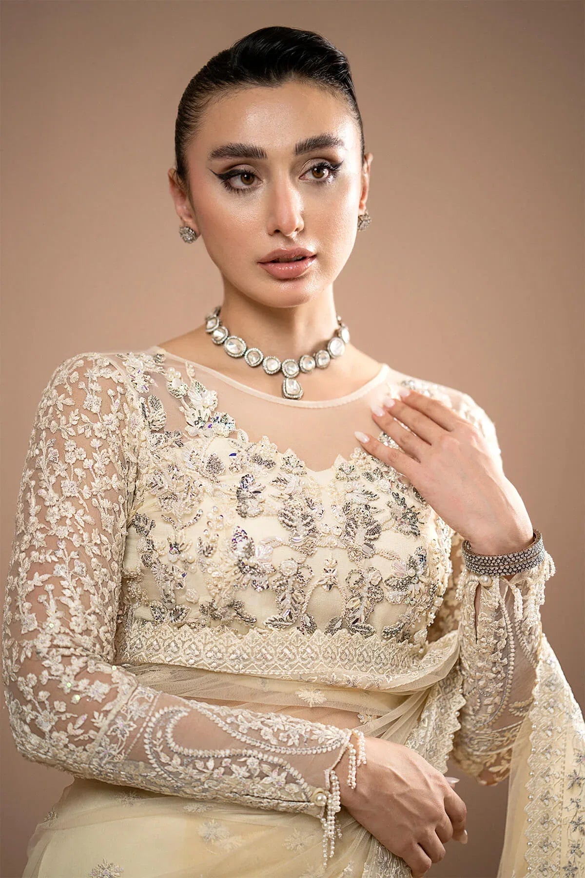 Imrozia Premium | Lumiere Luxury Sarees | 06 Amelie - Rang-e-Khaas