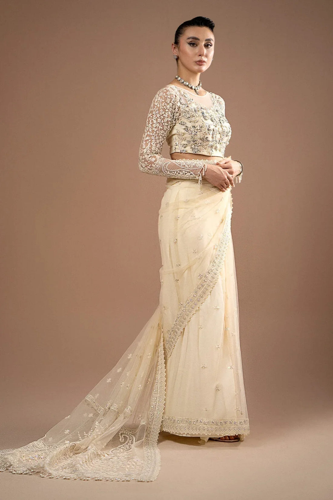 Imrozia Premium | Lumiere Luxury Sarees | 06 Amelie - Rang-e-Khaas