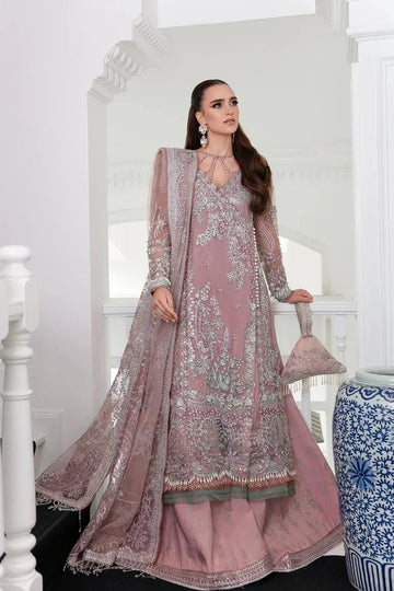AJR Couture | Alif Luxury Wedding Formals 23 | Violet - Rang-e-Khaas
