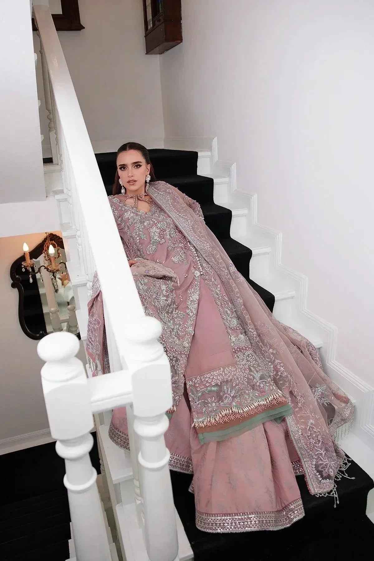 AJR Couture | Alif Luxury Wedding Formals 23 | Violet - Rang-e-Khaas