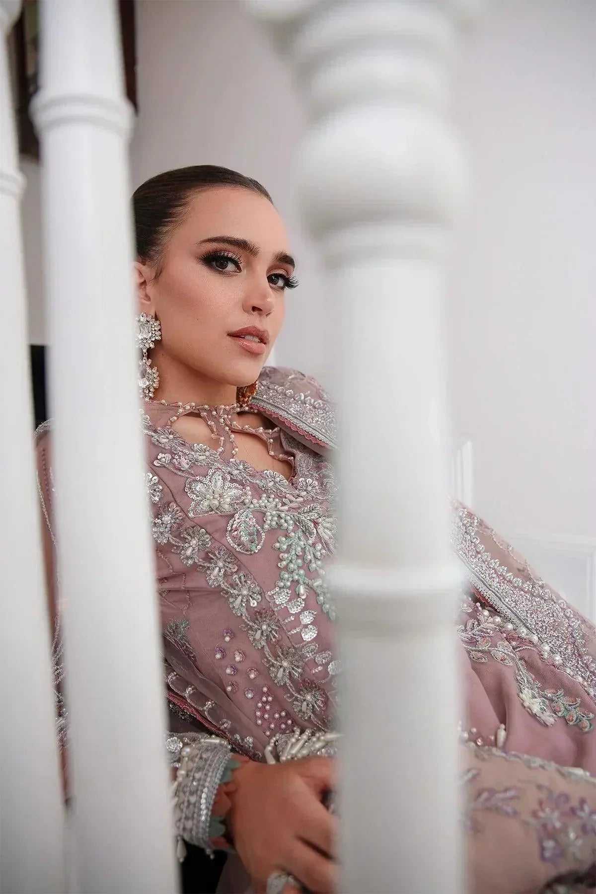 AJR Couture | Alif Luxury Wedding Formals 23 | Violet - Rang-e-Khaas