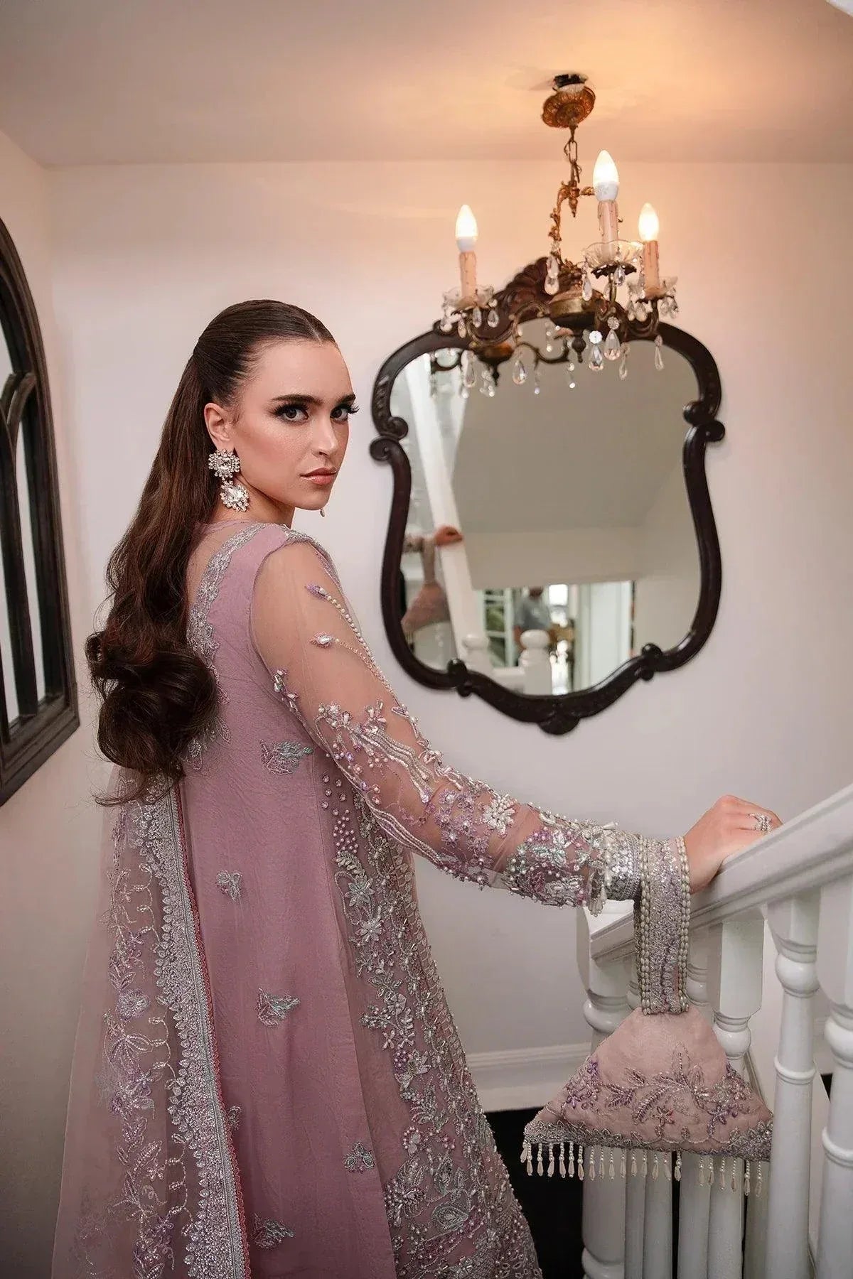 AJR Couture | Alif Luxury Wedding Formals 23 | Violet - Rang-e-Khaas