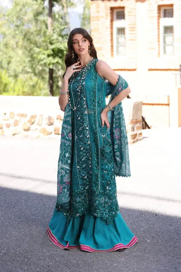 Noor by Saadia Asad | Chiffon Formals 23 | D8-Zarish - Rang-e-Khaas