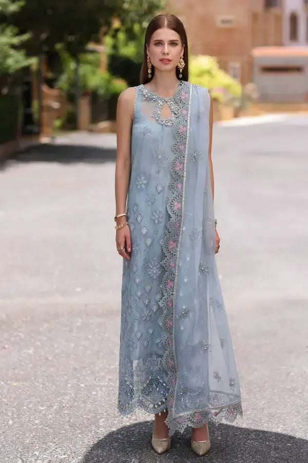 Noor by Saadia Asad | Chiffon Formals 23 | D1-Laira - Rang-e-Khaas