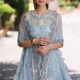Noor by Saadia Asad | Chiffon Formals 23 | D1-Laira