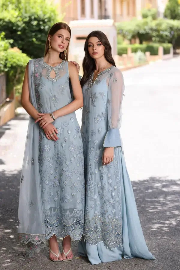 Noor by Saadia Asad | Chiffon Formals 23 | D1-Laira - Rang-e-Khaas