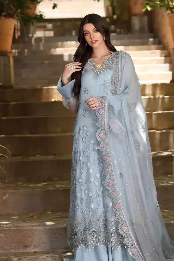 Noor by Saadia Asad | Chiffon Formals 23 | D1-Laira - Rang-e-Khaas