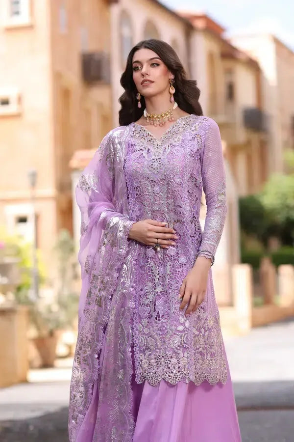 Noor by Saadia Asad | Chiffon Formals 23 | D6-Nura - Rang-e-Khaas