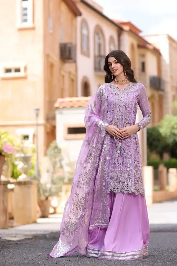 Noor by Saadia Asad | Chiffon Formals 23 | D6-Nura - Rang-e-Khaas