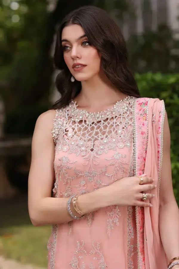Noor by Saadia Asad | Chiffon Formals 23 | D2-Ekai - Rang-e-Khaas