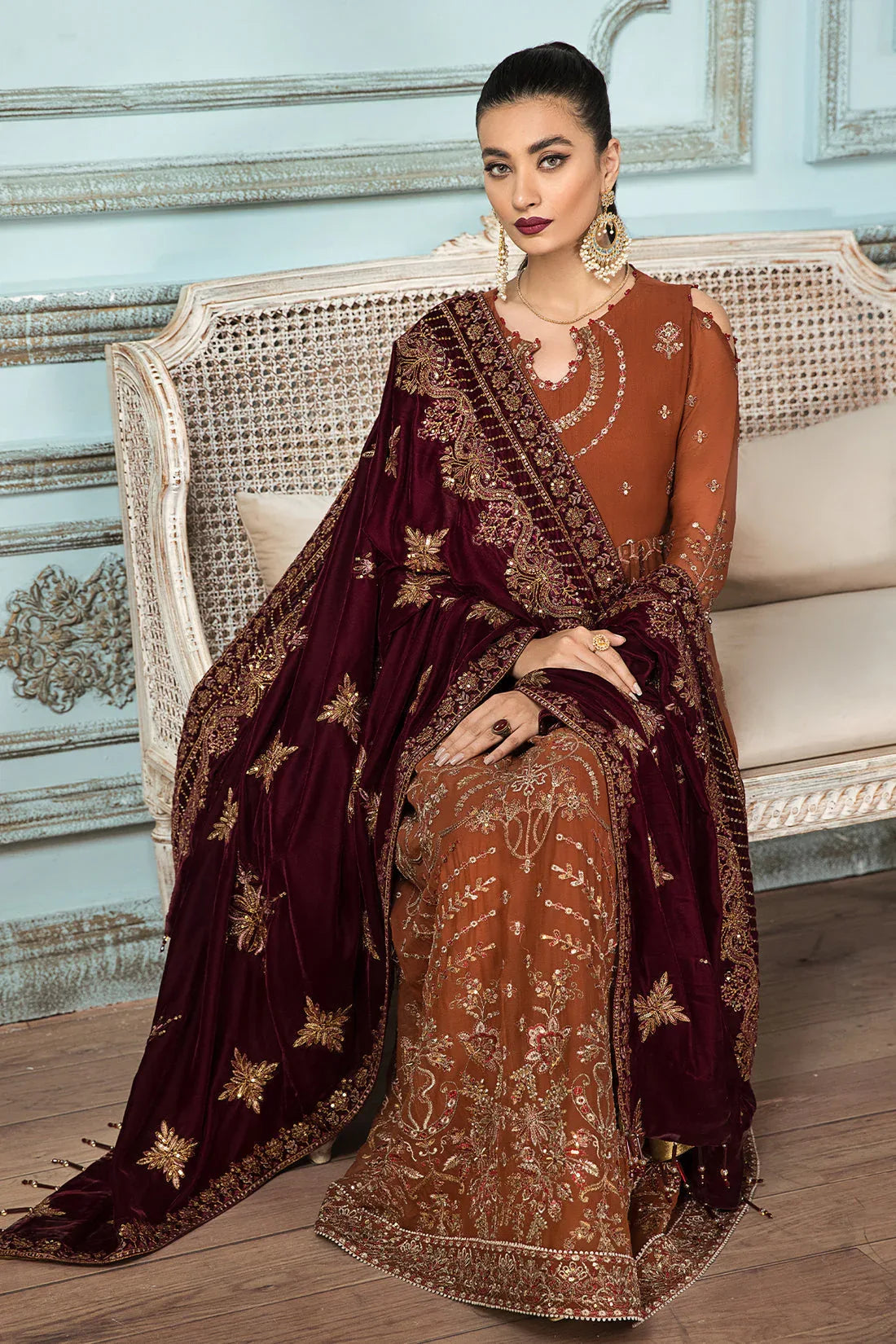Alizeh | Formals Collection | Sarang - Rang-e-Khaas