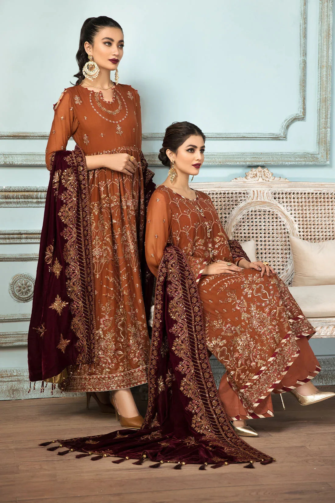 Alizeh | Formals Collection | Sarang - Rang-e-Khaas