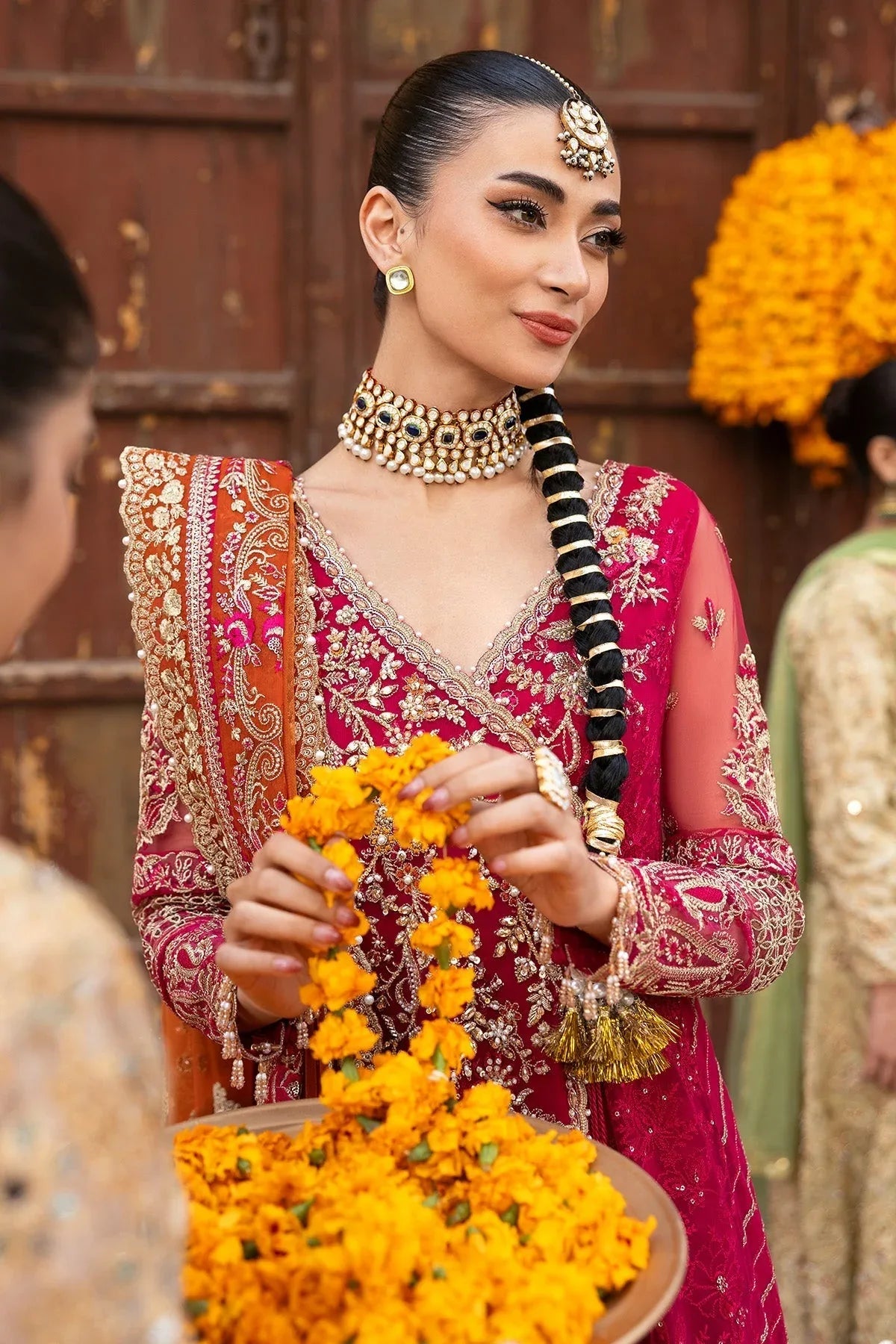 Imrozia Premium | Jashan Bridal Collection | SB-36 Janaan - Rang-e-Khaas