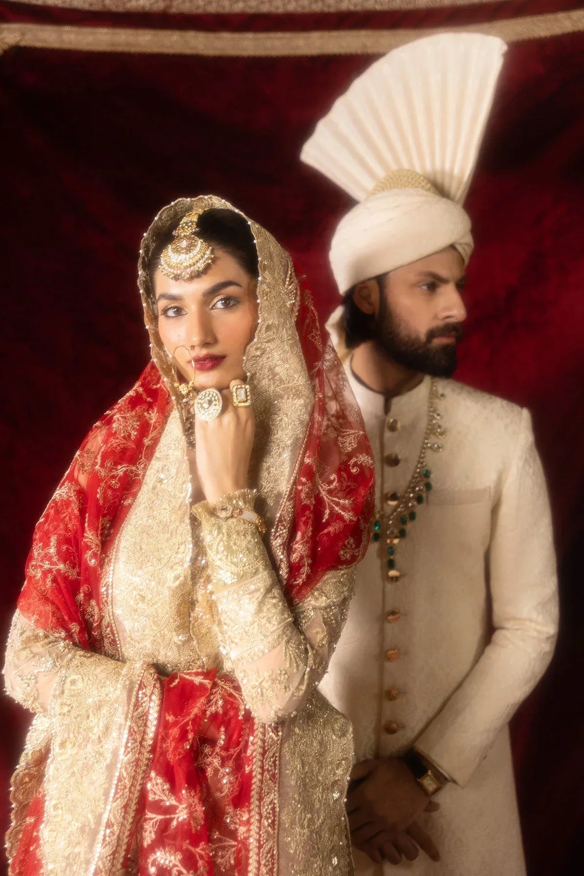 Imrozia Premium | Jashan Bridal Collection | SB-38 Pemaan - Rang-e-Khaas