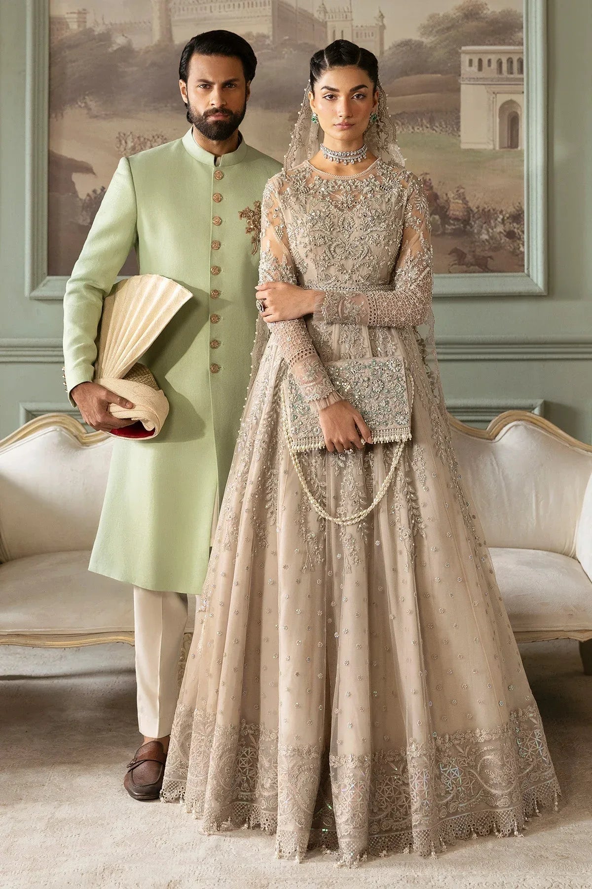 Imrozia Premium | Jashan Bridal Collection | SB-40 Tabaan - Rang-e-Khaas