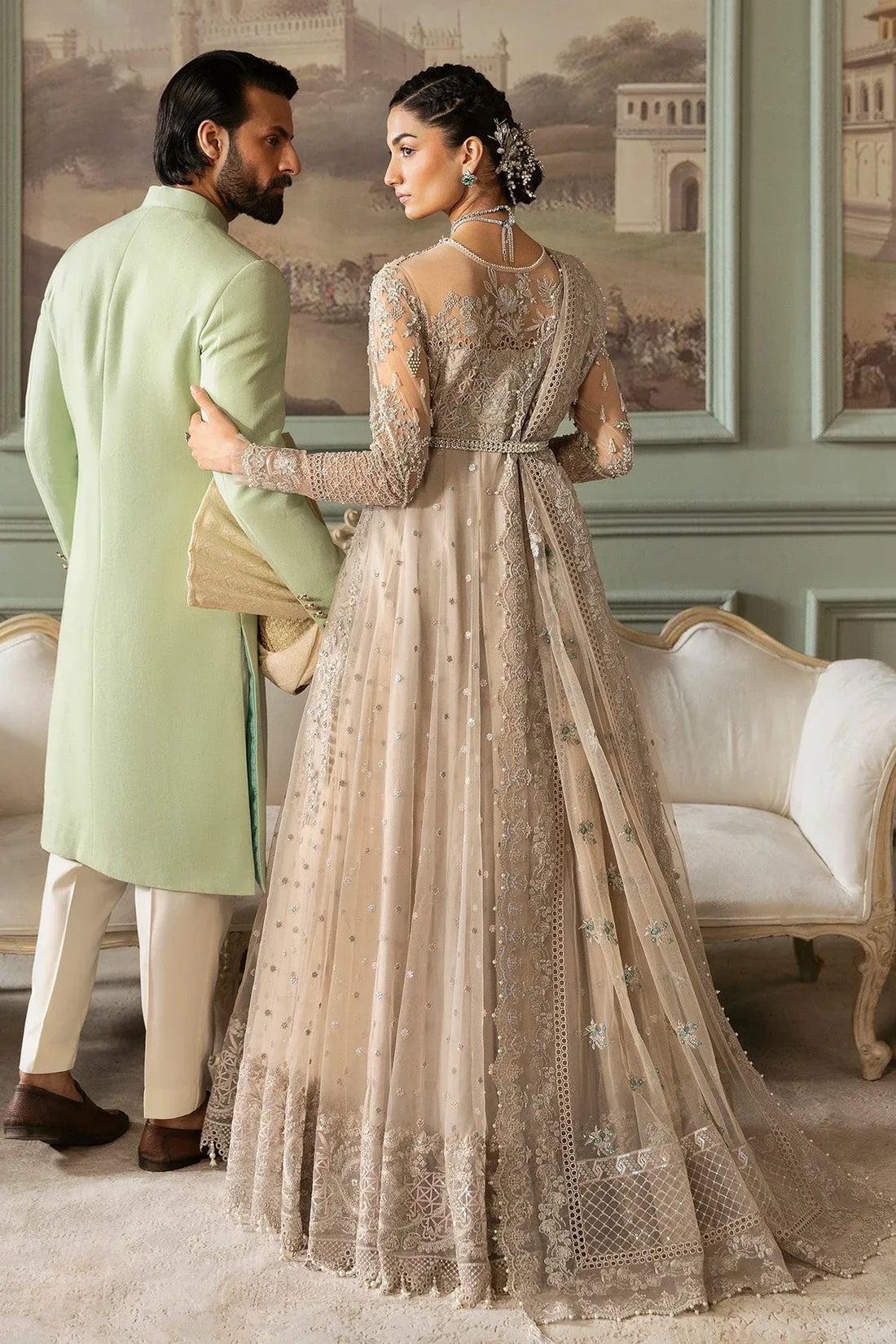 Imrozia Premium | Jashan Bridal Collection | SB-40 Tabaan - Rang-e-Khaas