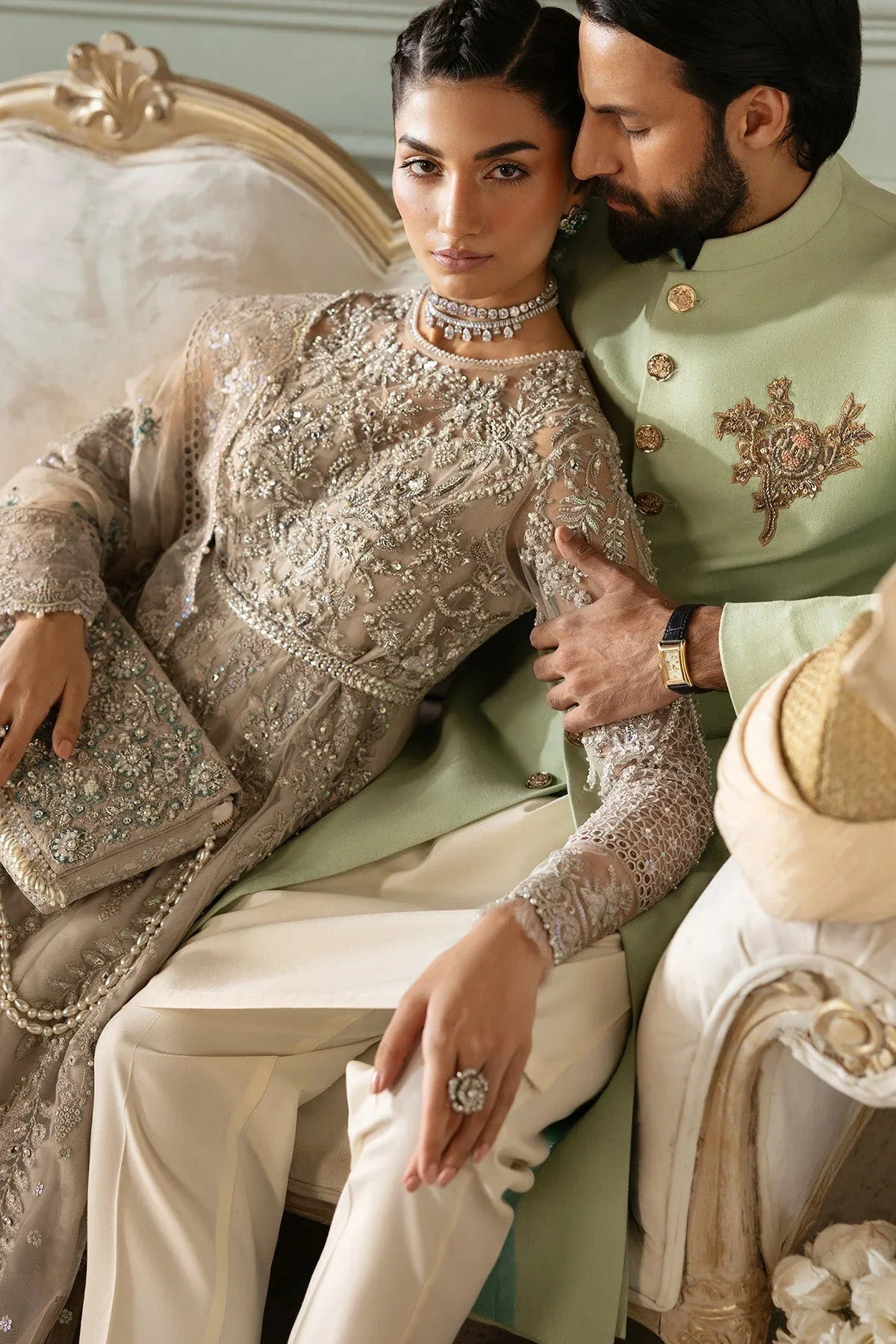 Imrozia Premium | Jashan Bridal Collection | SB-40 Tabaan - Rang-e-Khaas