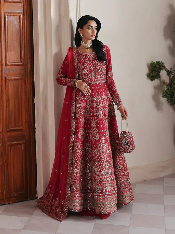 Gulaal | Serica Raw Silk | Serosia - Rang-e-Khaas