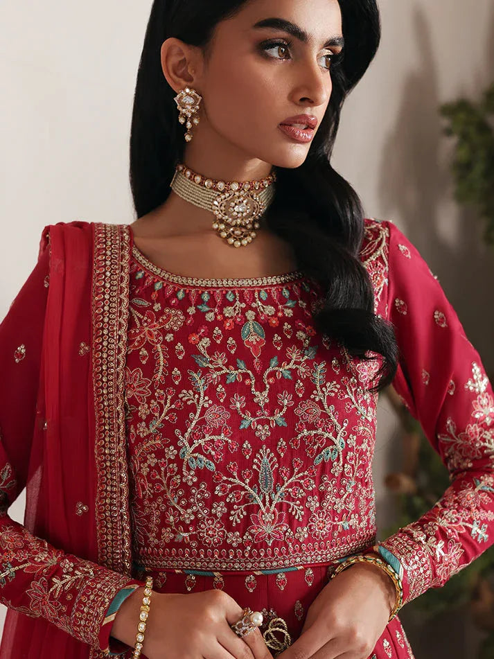 Gulaal | Serica Raw Silk | Serosia - Rang-e-Khaas