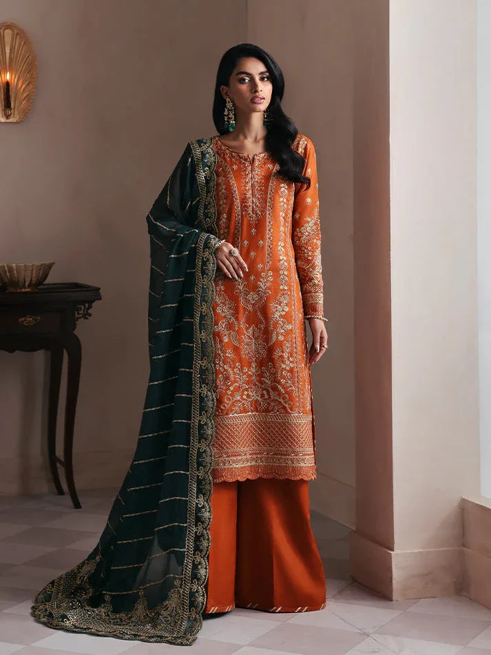 Gulaal | Serica Raw Silk | Ciora - Rang-e-Khaas