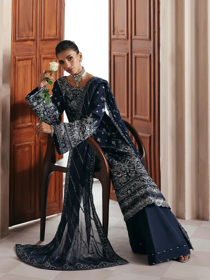 Gulaal | Serica Raw Silk | Saphira - Rang-e-Khaas