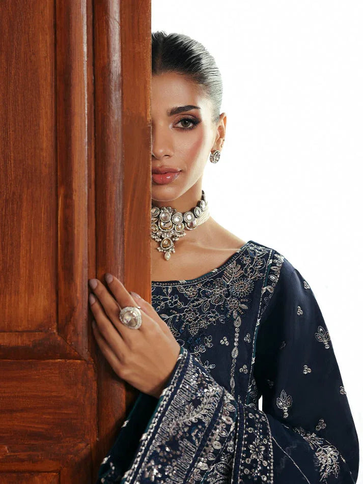 Gulaal | Serica Raw Silk | Saphira - Rang-e-Khaas