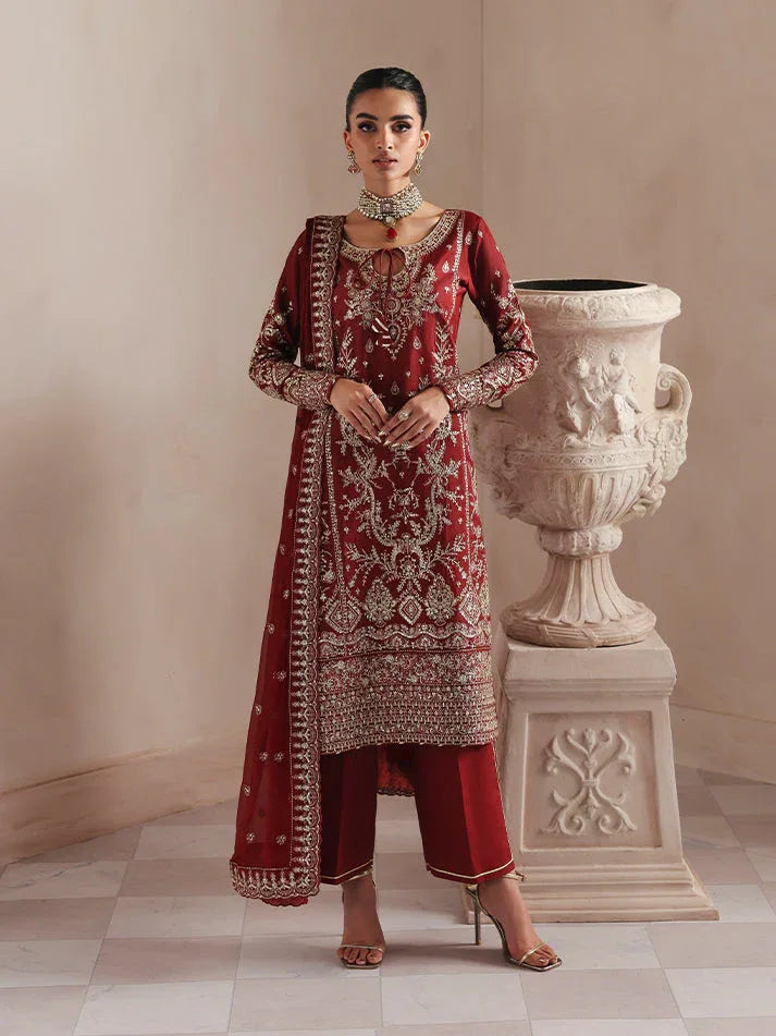Gulaal | Serica Raw Silk | Seryne - Rang-e-Khaas