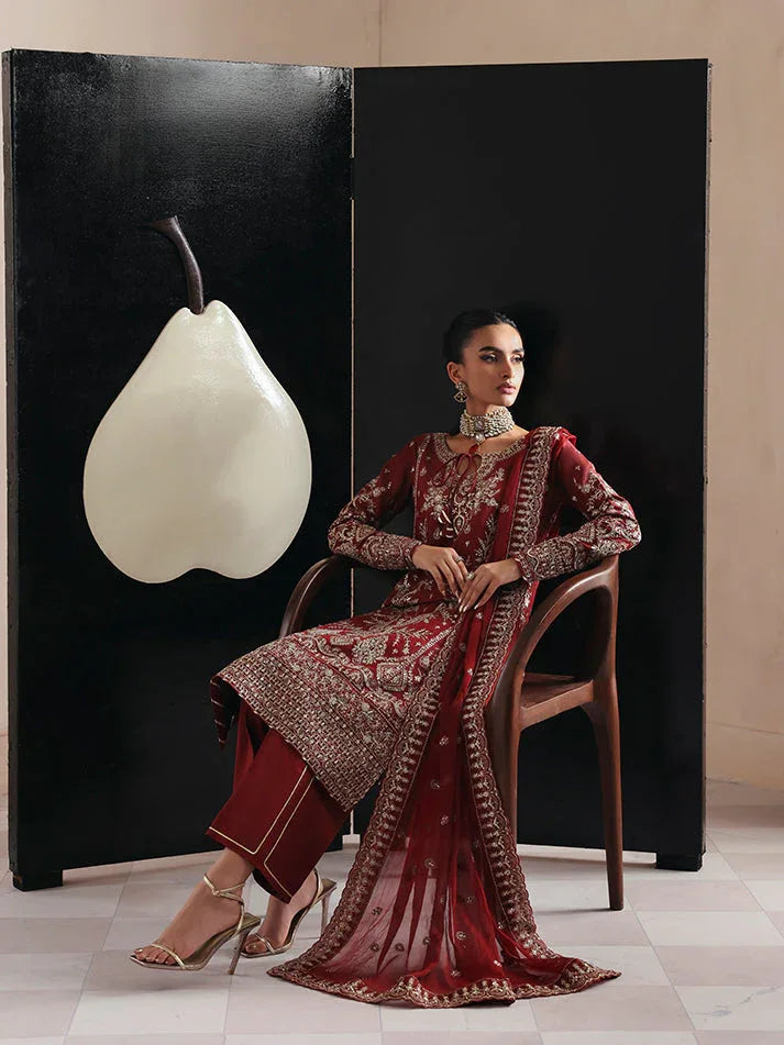 Gulaal | Serica Raw Silk | Seryne - Rang-e-Khaas