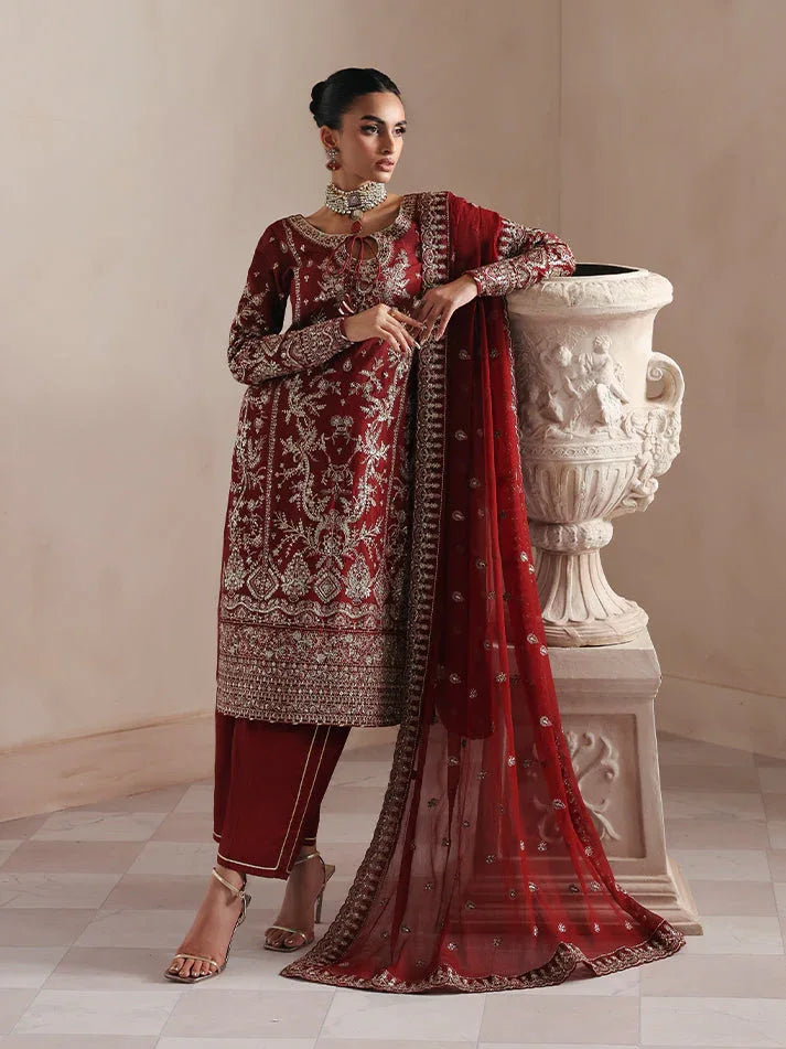 Gulaal | Serica Raw Silk | Seryne - Rang-e-Khaas