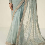 Maria B | Formal Wears | Raw Silk Saree | SF-W24-15