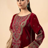 Maria B | Formal Wears | Velvet Suit | SF-W24-29