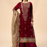 Maria B | Formal Wears | Velvet Suit | SF-W24-29