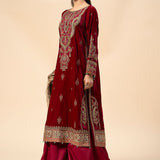 Maria B | Formal Wears | Velvet Suit | SF-W24-29