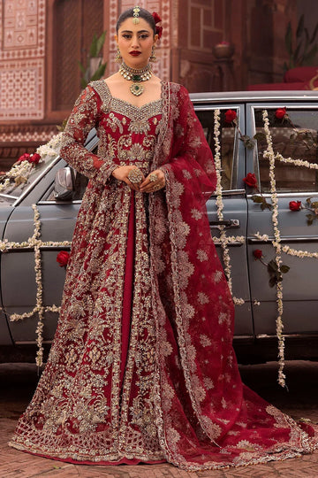 Motifz | Bridal Couture | 0019-SHANARA EMBROIDERED ORGANZA STITCHED - Rang-e-Khaas