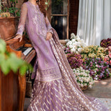 Akbar Aslam Mastani Embroidered Net 3Pc Suit - RANIYA