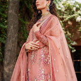 Akbar Aslam Mastani Embroidered Organza 3Pc Suit - MEHRBANO