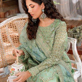 Akbar Aslam Mastani Embroidered Organza 3Pc Suit - RIWAYAT