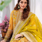 Akbar Aslam Mastani Unstitched Embroidered Organza 3Pc Suit - ROHI