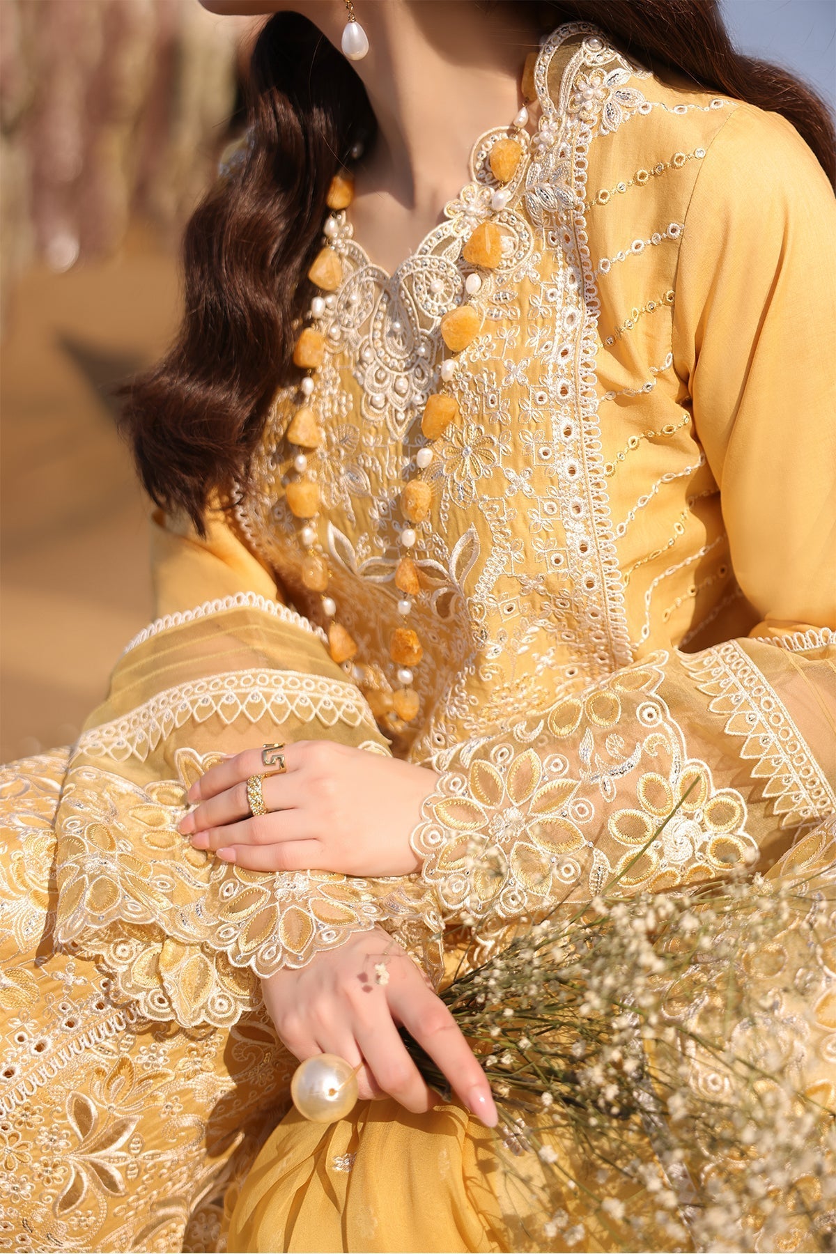 Imrozia Premium | Hania Luxury Lawn 25 | SL 85 Anaya