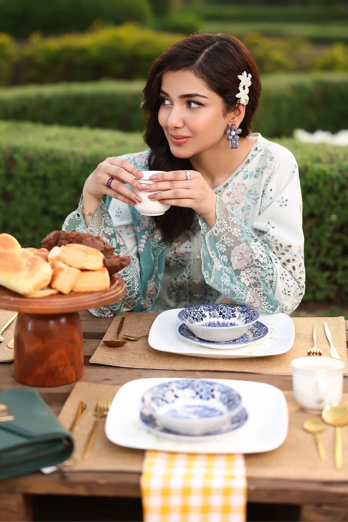 Imrozia Premium | Hayam Luxury Lawn 25 | SL 88 HIBA - Rang-e-Khaas