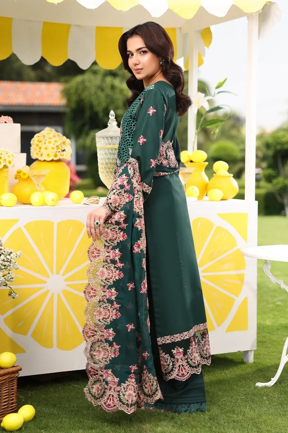 Imrozia Premium | Hayam Luxury Lawn 25 | SL 89 AMAL - Rang-e-Khaas